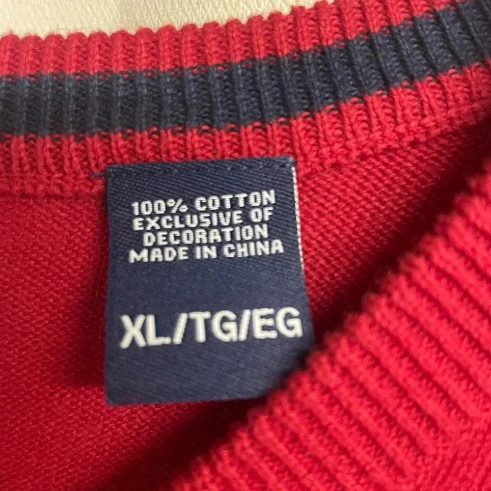 Chaps men’s red vest size XL